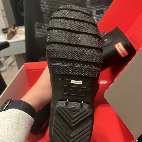 Hunter original black rain boots kids women’s 5- see sizing - Picture 4 of 9